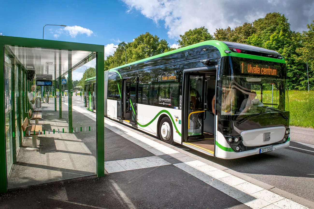 Citylinjen och tillhörande väderskydd