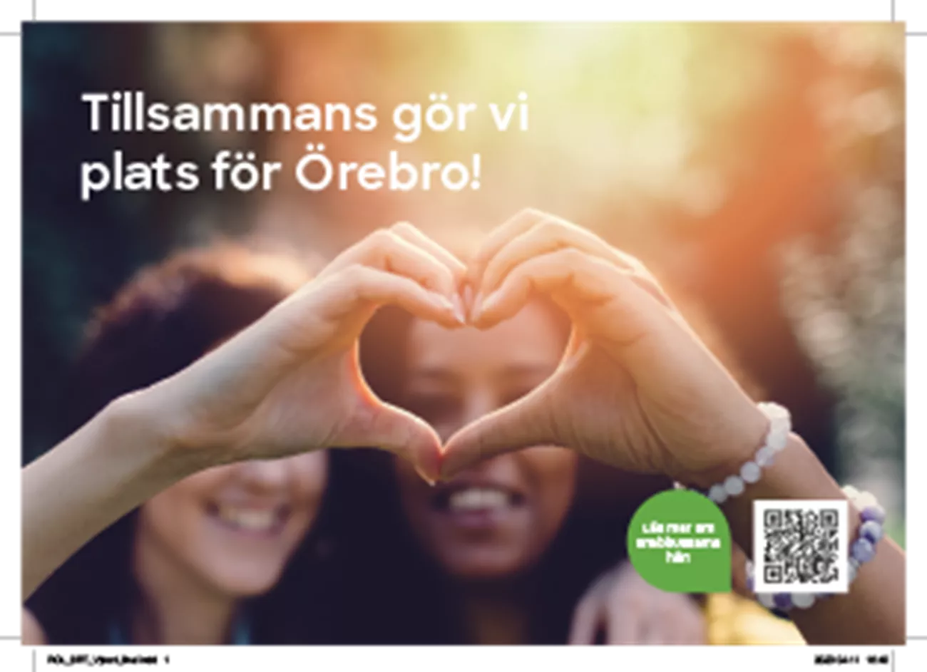 Tillsammans gör vi plats för Örebro